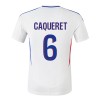 Original Fußballtrikot Olympique lyon Maxence Caqueret 6 Heimtrikot 2024-25 Für Herren